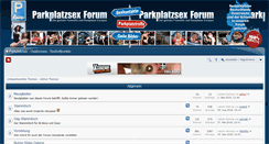 Desktop Screenshot of parkplatzsex-forum.com